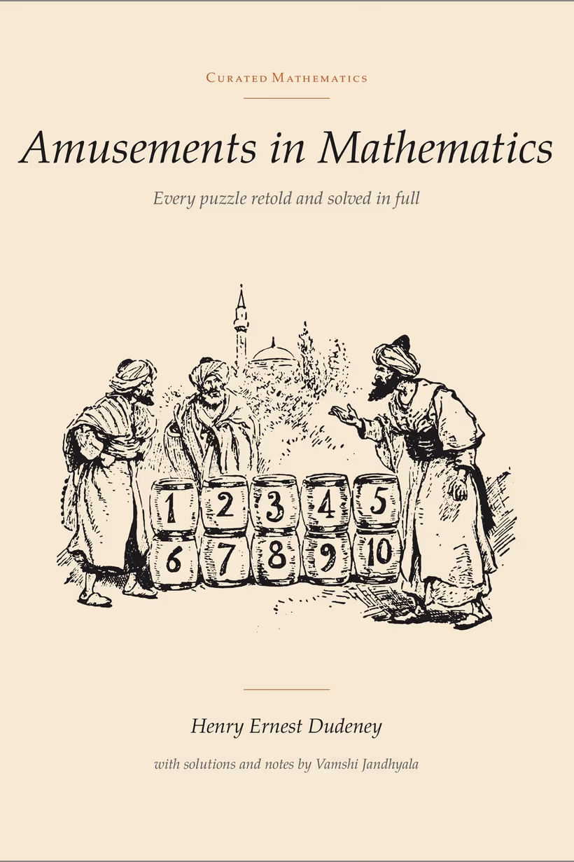 Cover of Amusements in Mathematics